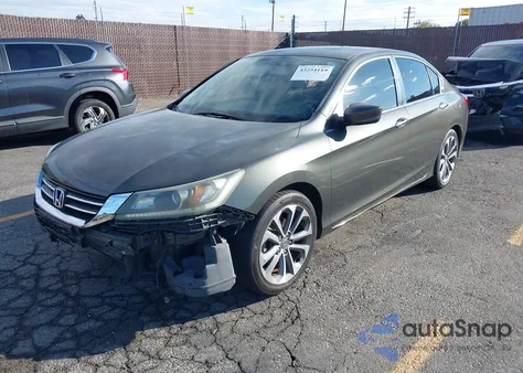 2014 Honda Accord Sport z USA, uszkodzony, nr VIN 1HGCR2F50EA006126